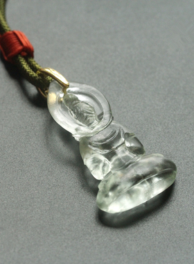 古法男女款琉璃立体观音菩萨吊坠