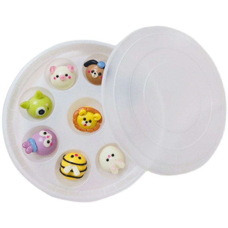 9格圆形汤圆盒一次性元宵托食品级卡通汤圆食品耐冷冻打包盒定制,淘宝优惠券,粉丝福利购,淘宝优惠卷