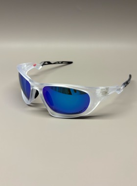 O记Lateralis全透明框偏光墨镜大框运动骑行眼镜休闲太阳镜