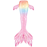 Детский купальник, комплект для плавания для школьников, крой «рыбий хвост», подходит для подростков