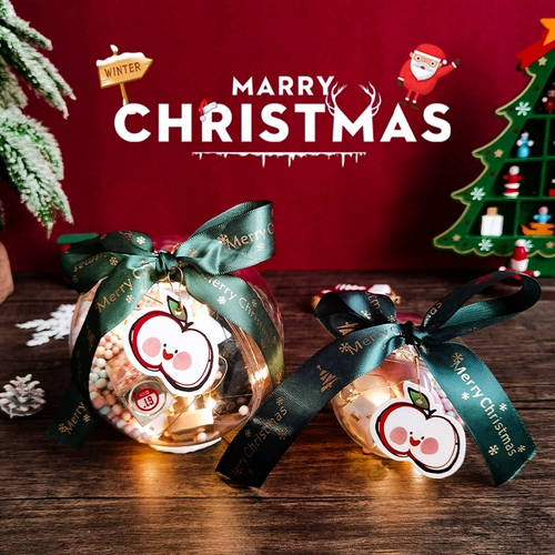 Apple, рождественский детский защитный амулет для раннего возраста, коробка, коллекция 2021, подарок на день рождения