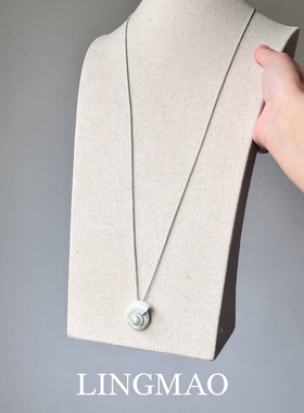 珠光海螺项链高级感轻奢小众设计