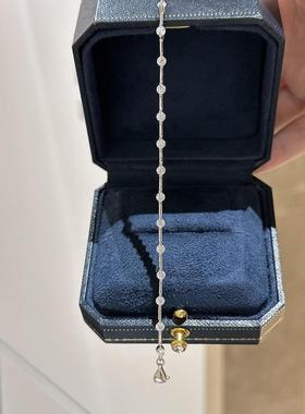 清冷感水滴气泡微镶钻手链女百搭