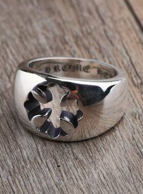 cortis马丁同款十字架镂空戒指女