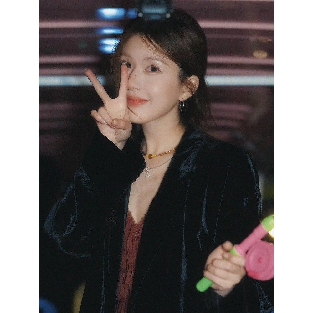 许我耀眼许妍赵露思同款串珠美拉德项链锁骨链毛衣链秋冬复古配饰,淘宝优惠券,粉丝福利购,淘宝优惠卷