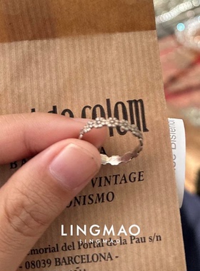 Vintage古铜做旧小雏菊花朵戒指