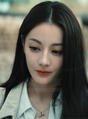 迪丽热巴聂九罗同款好柿花生项链