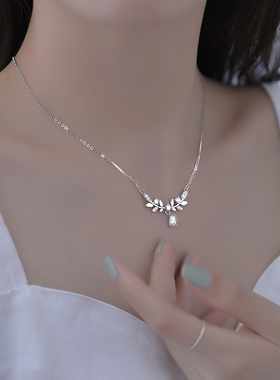 925纯银月桂女神项链2022年新款