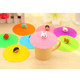 Water cup sealing lid plastic ring plastic figure