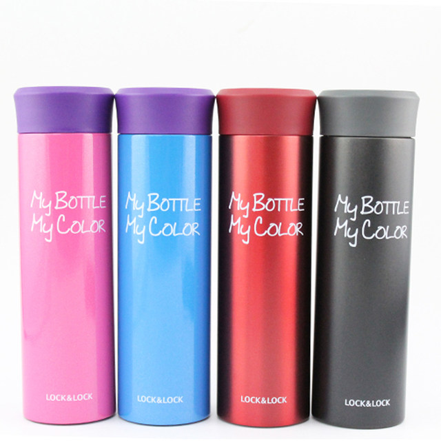 LOCK&LOCK Colorful Stainless Steel Couple Cup Thermos Cup