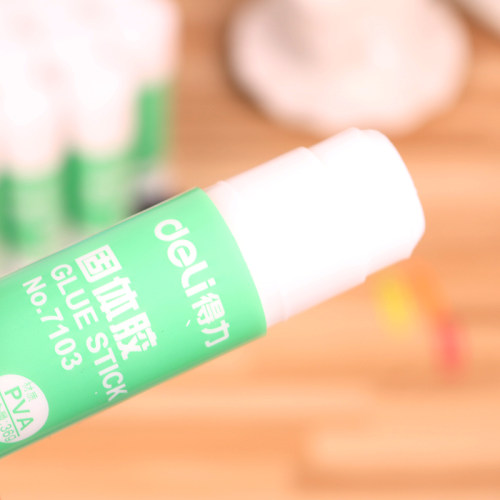 得力大号36/20/21/9g固体胶水胶棒儿童DIY手工制作胶水强力安全学生用文具高粘度饰品材料纸棒棒胶不粘手 - 图2