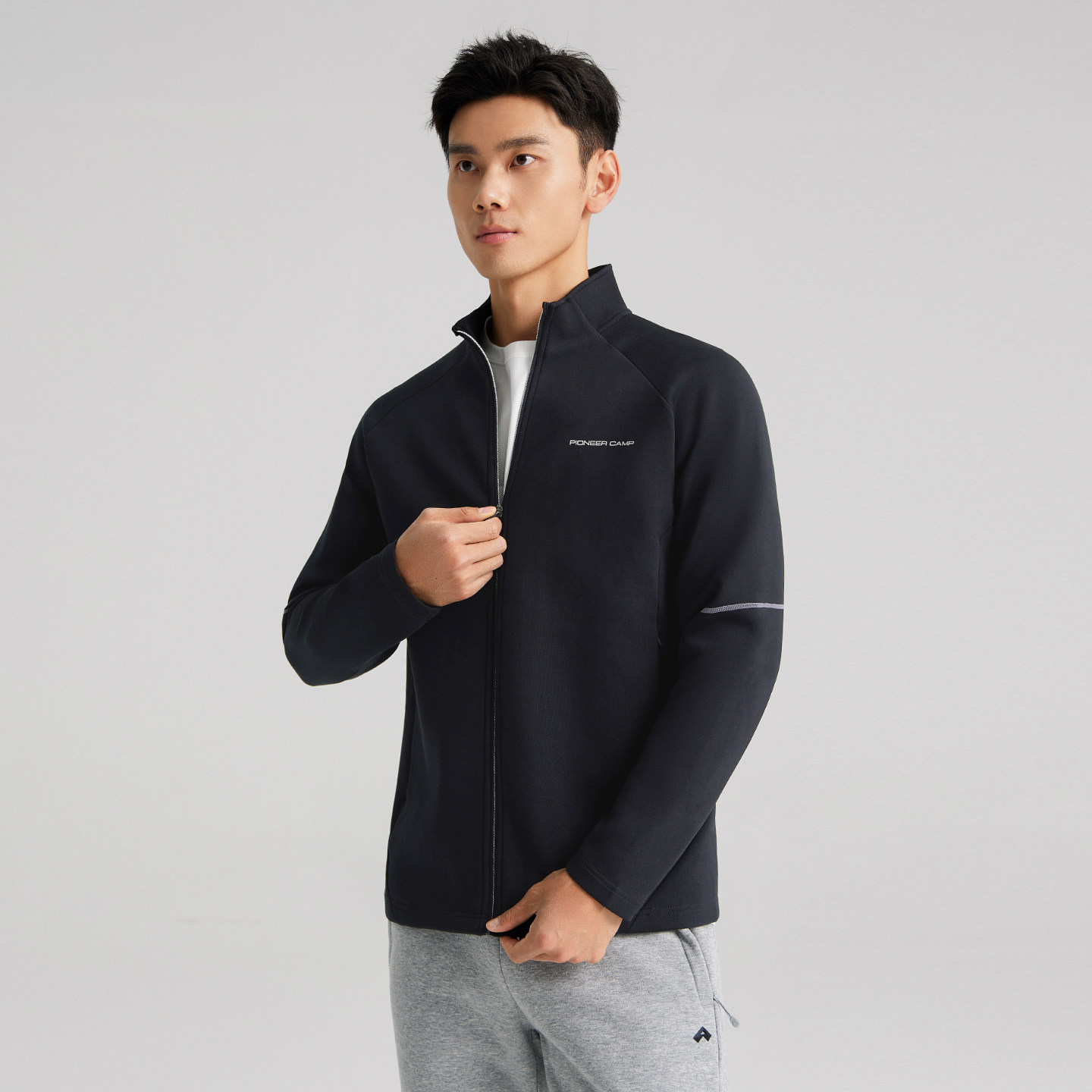 拓路者男士外套秋季棒球服潮流帅气运动休闲秋季空气层立领夹克,淘宝优惠券,粉丝福利购,淘宝优惠卷