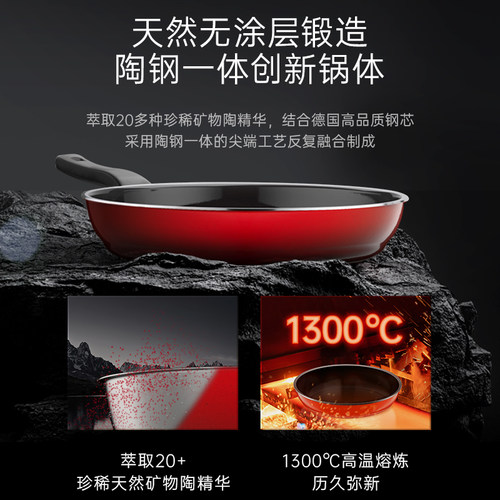 德国福腾宝WMF奈彩米进口锅具套组家用炒锅压力锅煎锅汤奶珐琅锅 - 图2