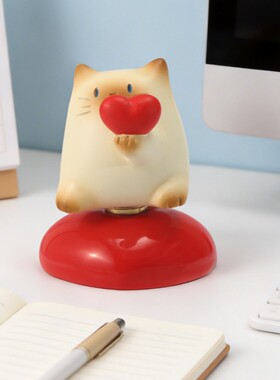 可爱猫咪桌面情绪稳定器摆件