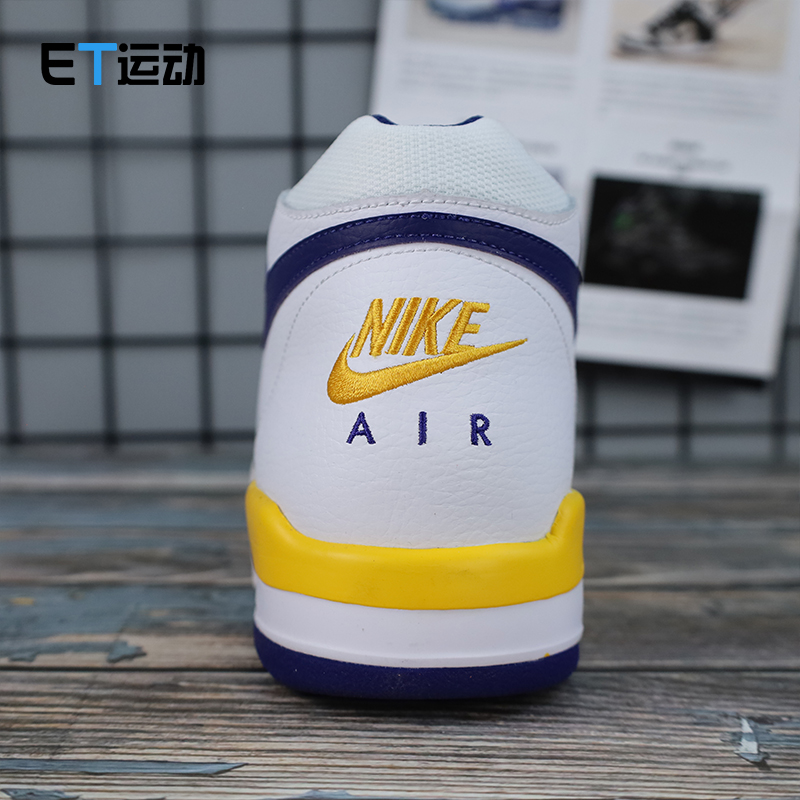 Nike耐克 FLIGHT LEGACY AJ4耐克男子高帮气垫运动篮球鞋 BQ4212-图2