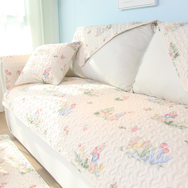 全棉沙发垫布艺简约现代客厅四季通用真皮坐垫子防滑罩巾盖套定做,淘宝优惠券,粉丝福利购,淘宝优惠卷