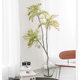 Nordic simulated green plants Japanese nandina bamboo