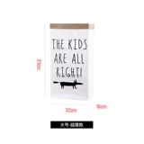 Королевская бумажная пакет Ins Wind Северная европейская сумка для сбора фотография, реквизит, стрельба из одежды Фоны литературно сушеные цветочные внутренние украшения