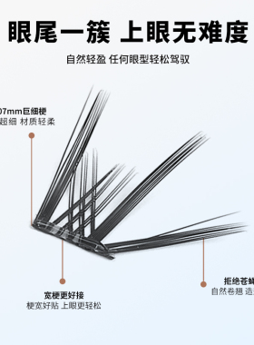 YOLO摇一夏凤尾2.0假睫毛