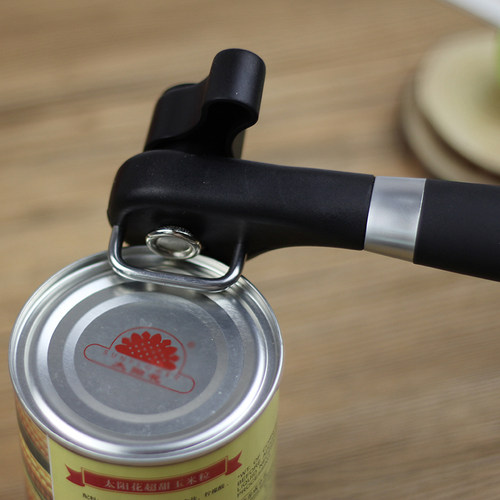铁皮罐头开罐器 不锈钢头 安全简易开瓶器 水果罐头刀瓶起子工具 - 图2