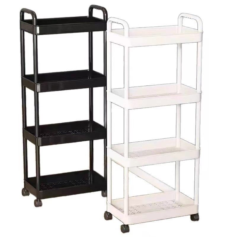 小推车落地卫生间多层厨房移动零食蔬菜卧室床头收纳储物架qs