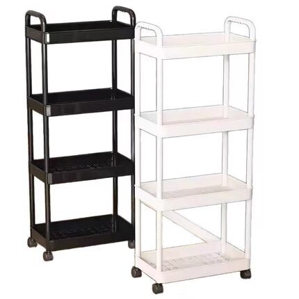 小推车落地卫生间多层厨房移动零食蔬菜卧室床头收纳储物架qyg