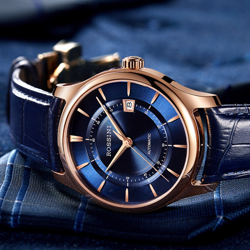 罗西尼官方旗舰店自动正品机械表 罗西尼手表国产腕表