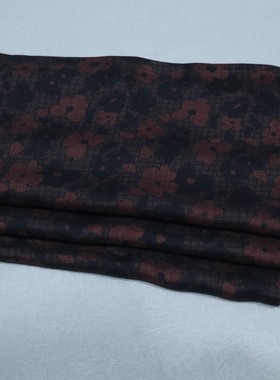 蓝豹/男士新品秋冬时尚保暖围巾50%桑蚕丝50%绵羊毛170cm*70cm