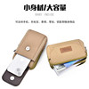 Canvas mobile phone bag men's waist bag wear belt mobile phone case