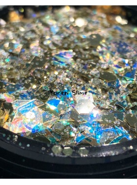 填充亮片亮片填充diy手工美甲定