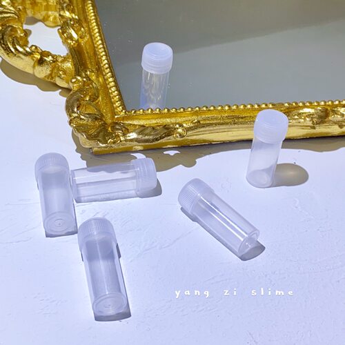 5克塑料小瓶 半透明小桶 史莱姆材料分装盒5ml 样子slime - 图2