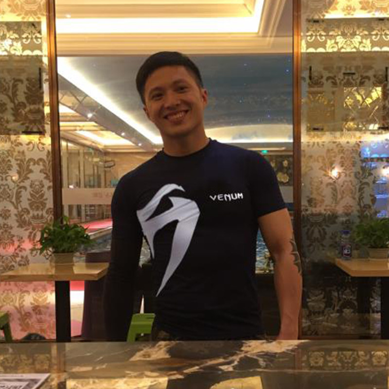 毒液短袖泰拳短裤套装格斗跑步运动健身搏击UFC拳击T恤散打训练服 - 图2