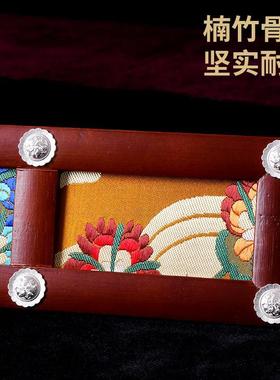 藏式经书夹用品支架楠竹