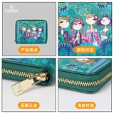 Оригинальный вместительный и большой картхолдер, сумка, универсальный кожаный кошелек, из натуральной кожи