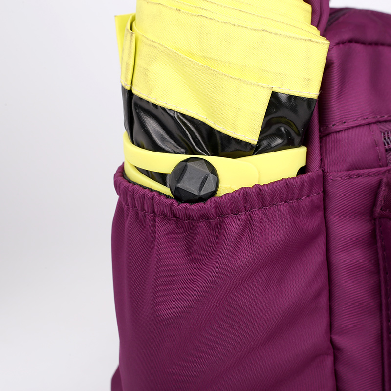 驰豹尼龙布斜挎包女2025新款潮时尚中年女包包单肩帆布妈妈包百搭 - 图3