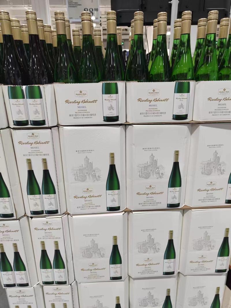 山姆代购德国产MM Mosel Riesling摩泽尔雷司令半甜白葡萄酒750ml - 图3