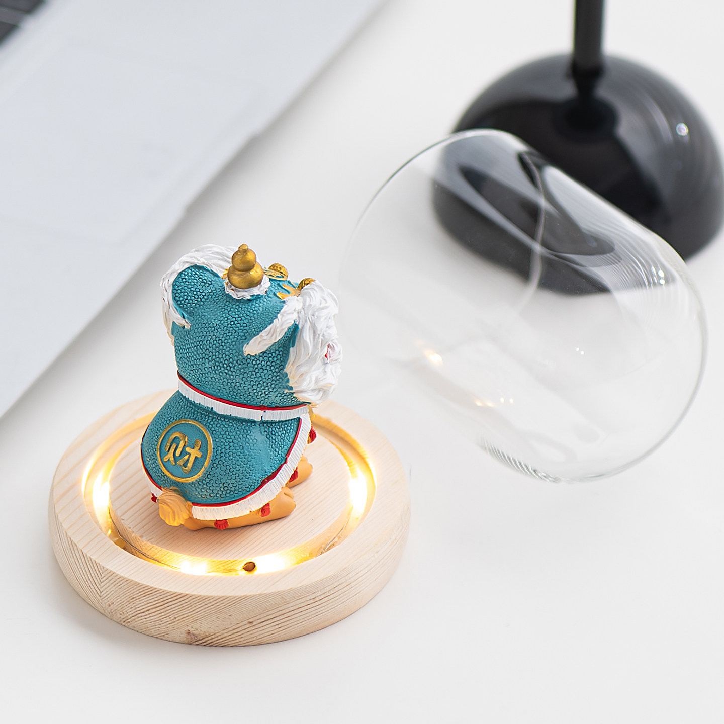 国潮佛山新款舞狮醒狮创意摆件高级感桌面茶桌装饰工艺品汽车装饰,淘宝优惠券,粉丝福利购,淘宝优惠卷