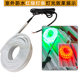 Red and green two-color light strips are suitable for all aluminum alloy gate poles