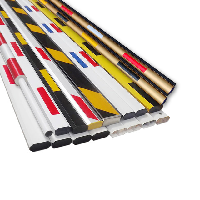 Octagonal pole gate pole parking pole upgrade pole oval pole