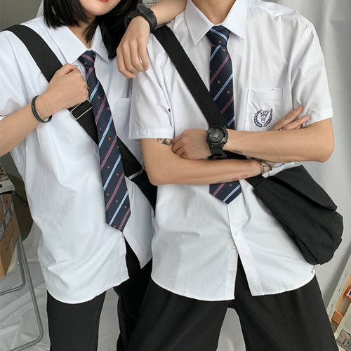 【皇冠领带】买二送一DK/JK制服正版配饰 夏至学院风男女免打领结 - 图1