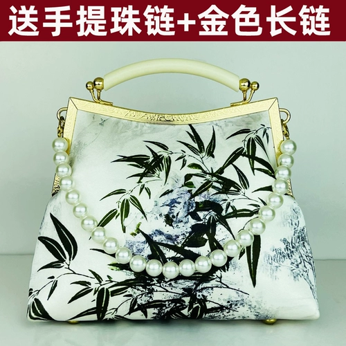 Сумка на одно плечо, ретро ципао, портативный браслет