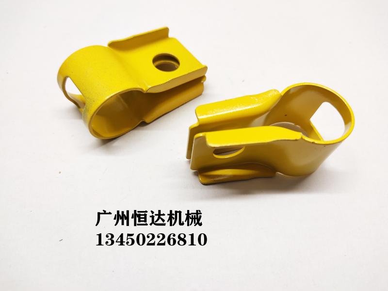 挖掘机配件临工E660F 665F 680F 685F 690F大臂油管夹子油缸管卡-图2