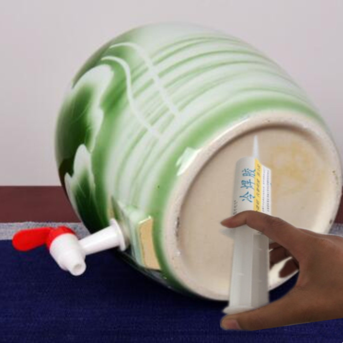 大酒缸专用胶水陶瓷泥瓦酒坛裂缝焊接胶大水缸冻裂修复无毒无味道,淘宝优惠券,粉丝福利购,淘宝优惠卷