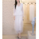ສິ້ນ ruffled slimming ຂອງແມ່ຍິງແລະ elegant