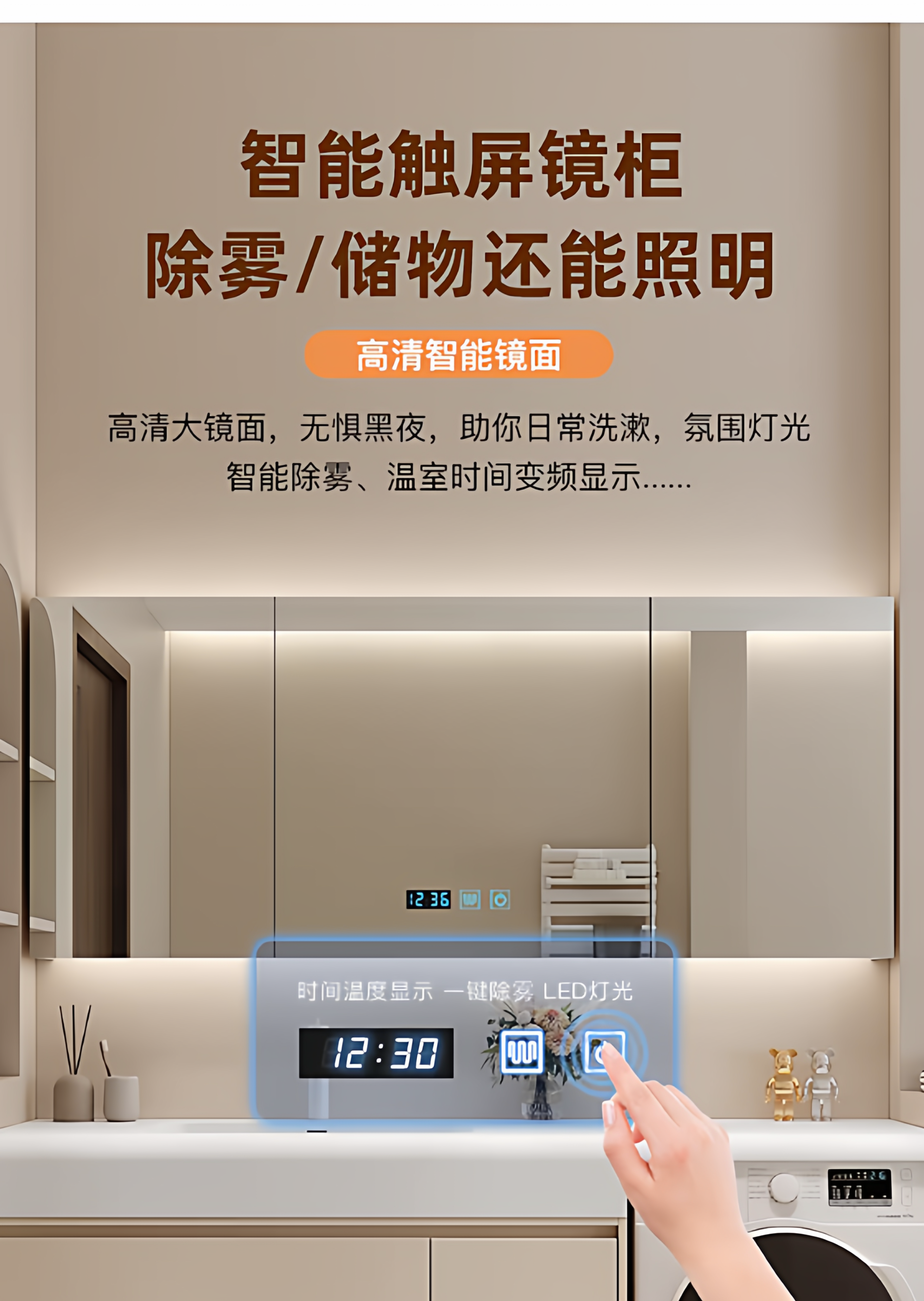 定制 卫生间浴室柜镜柜门 风水镜门 通顶镜门酒店工程镜门,淘宝优惠券,粉丝福利购,淘宝优惠卷