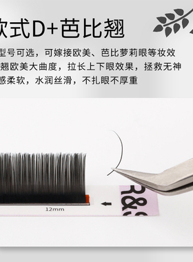 D+卷翘芭比洋娃娃睫毛