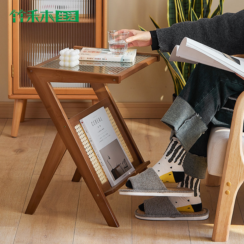  竹禾木生活角几/边几