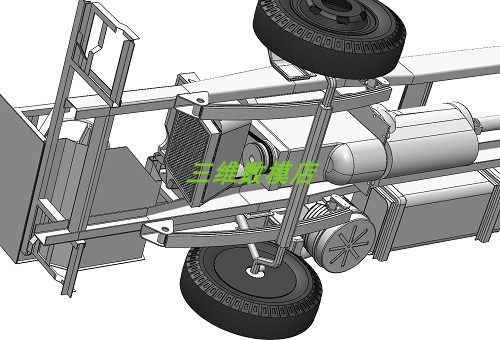 7米卡车货车汽车底盘车架3D三维几何数模型骨架曲面造型钢板弹簧,淘宝优惠券,粉丝福利购,淘宝优惠卷