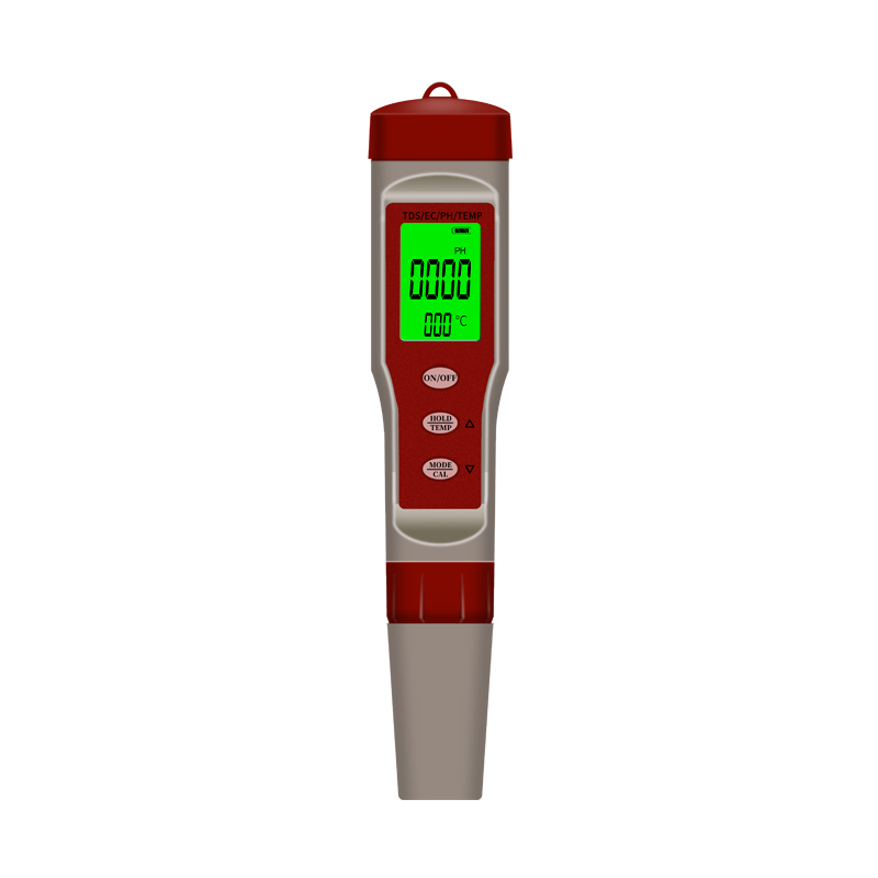 五合一多功能水质检测笔 PH笔酸度计TDS电导率测试仪温度盐度检测 - 图2