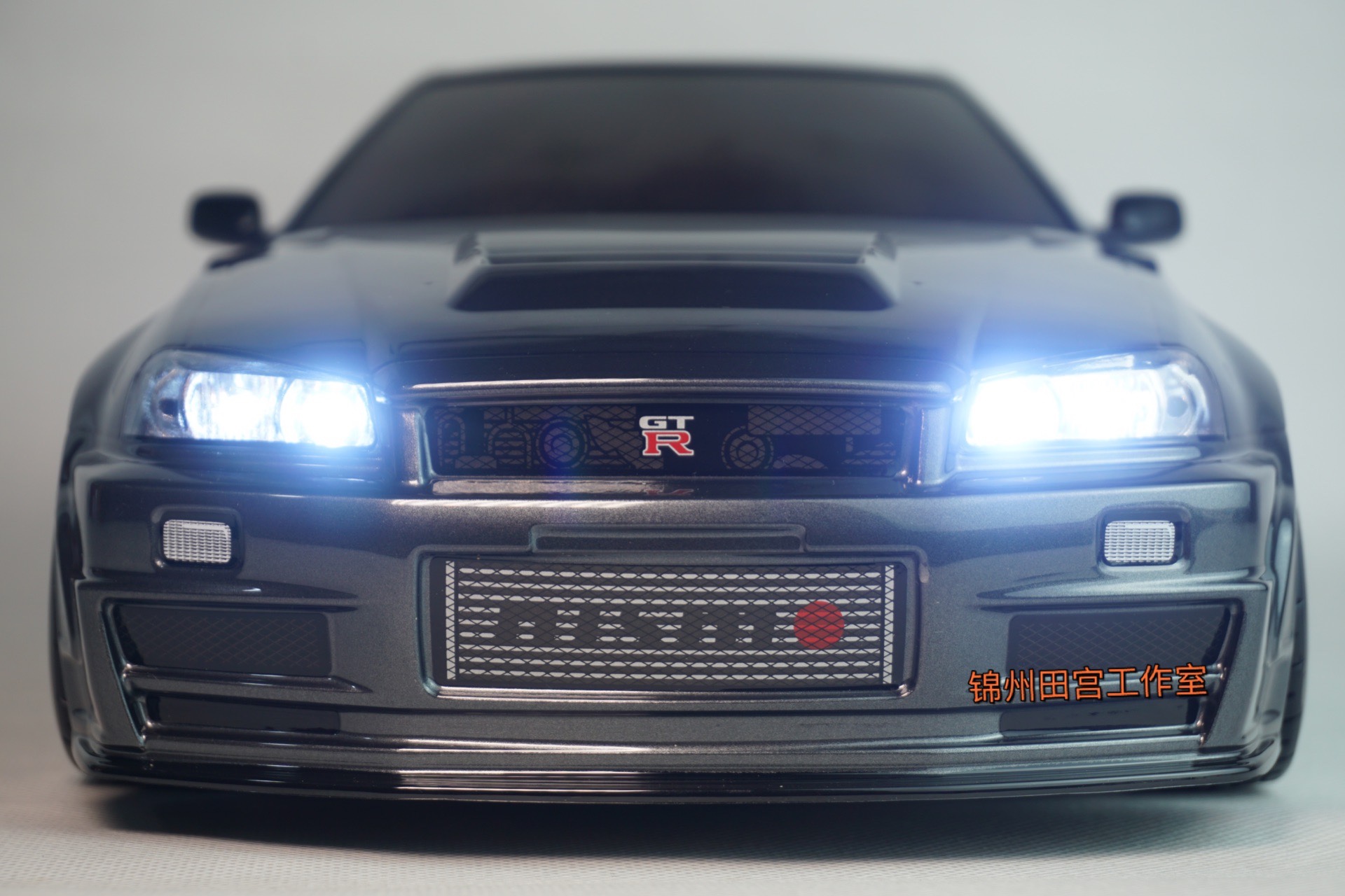 樱花漂移遥控车田宫tt02尼桑GTR R34专业Rc漂移遥控车平跑竞速车-图2